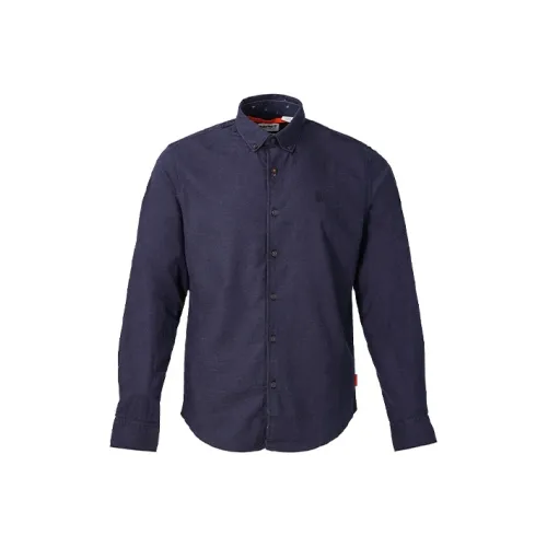 Timberland Shirts Men Royal Blue