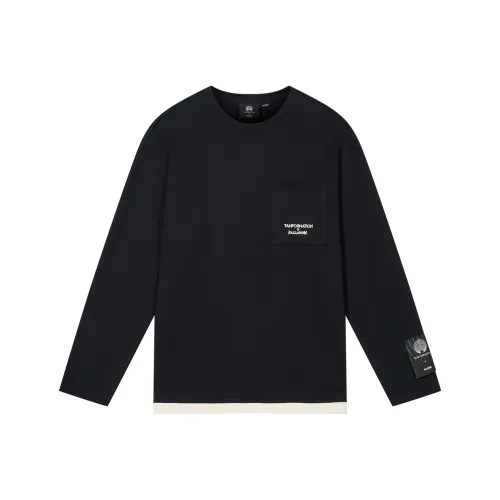 Palladium Crew Neck Loose Fit Long-Sleeved T-Shirt Unisex