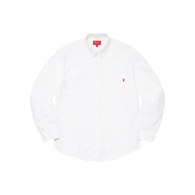 Supreme Patchwork Oxford Shirt-1