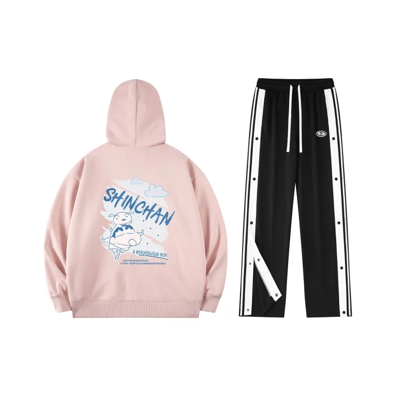 Crayon Shinchan Sweatshirt Set Unisex-19