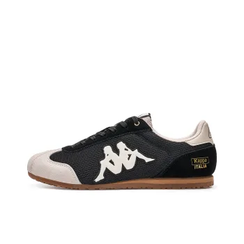 Kappa O.Lite70 Back to Back Anti Slip Wear Resistant Low Top Skateboard Shoes Unisex Black