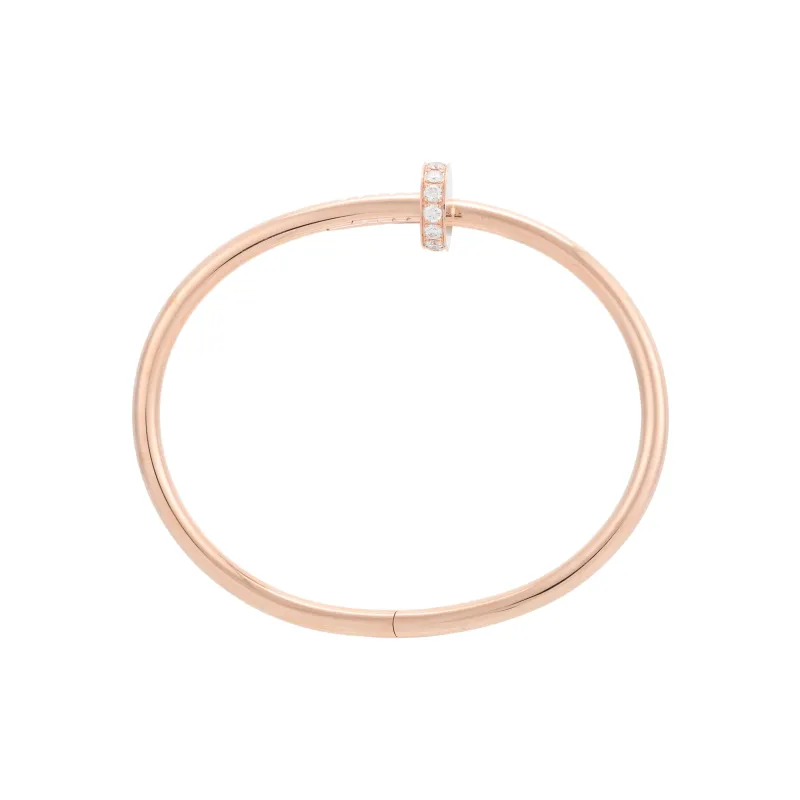 CARTIER Juste Un Clou Series 18k Bangles Unisex Rose Gold-2