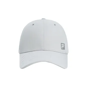 FILA Athletics Polyester Baseball Caps Unisex Moon Silver Gray
