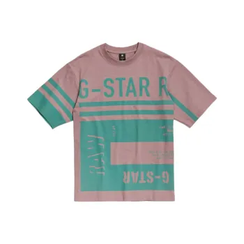 G STAR RAW T Shirt Unisex Grape Milkshake