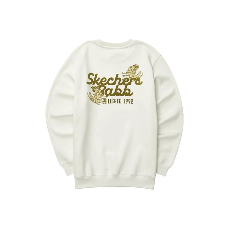 Skechers Sweatshirts Unisex Marshmallow White/0074-0