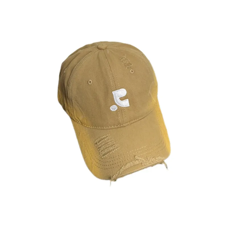 Spring Summer American Streetwear Cotton Polyester Blend Versatile Face Framing Beanie Fashion Baseball Cap Unisex-27