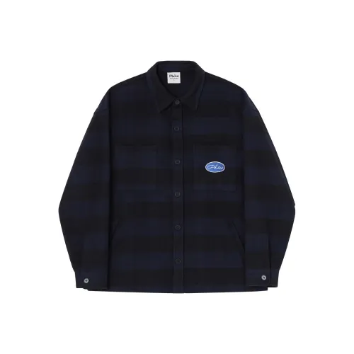 Phew Shirts Unisex Dark Blue & Black