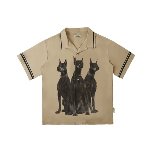 EMPTY REFERENCE Doberman Series Shirt Unisex Coffee