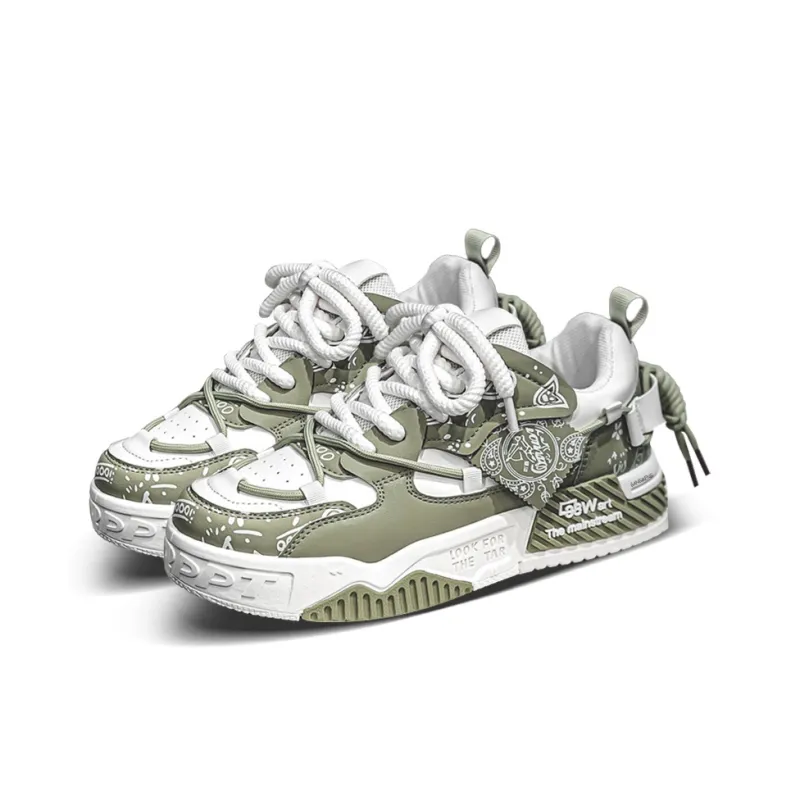Hong Kong Meng Slip Resistant, Abrasion Resistant, Breathable Low Top Skateboard Shoes Men's-8