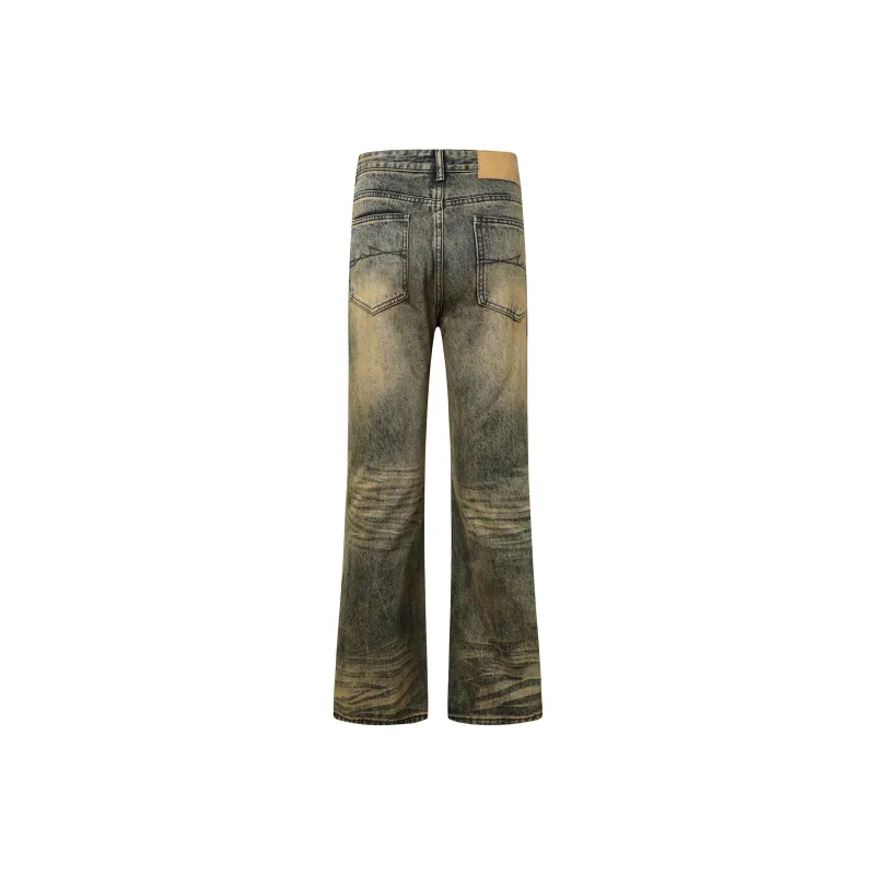 Mulinsen Jeans Unisex Yellow Mud-1