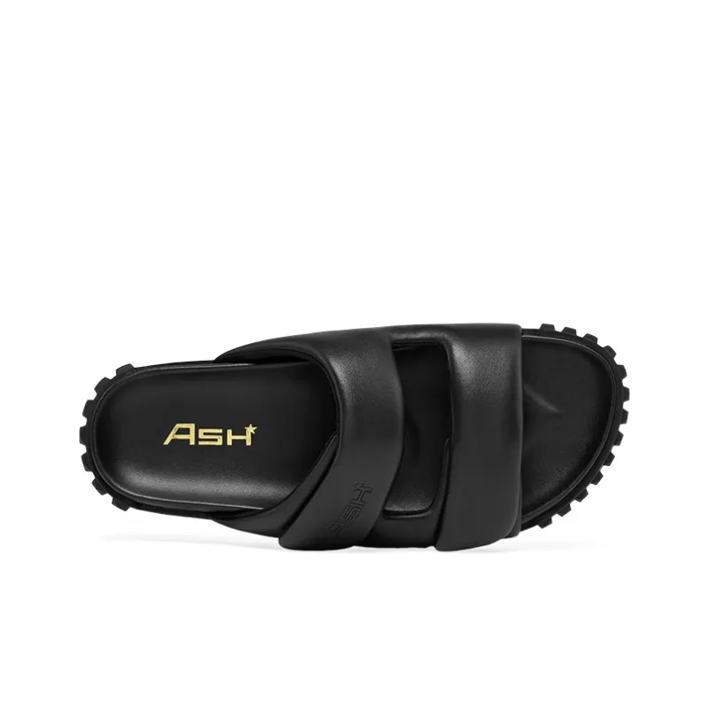 ASH Slide Slippers Unisex Black-4