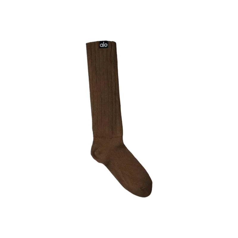 Alo Yoga Knee High Socks Unisex 1 Pack-21