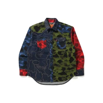 A BATHING APE X Levi's Camo Jacket