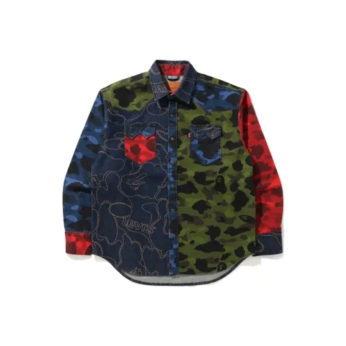 A BATHING APE X Levi's Camo Jacket