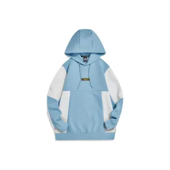 XTEP Vitality Series Sweatshirt Men's Trapezia Blue/Pearl White