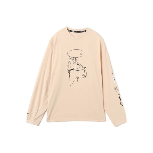 Nike Sweatshirt Unisex Beige Yellow