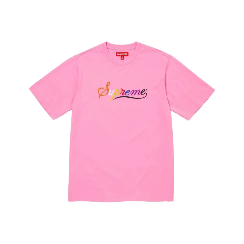 Supreme Cursive S/S Top-4