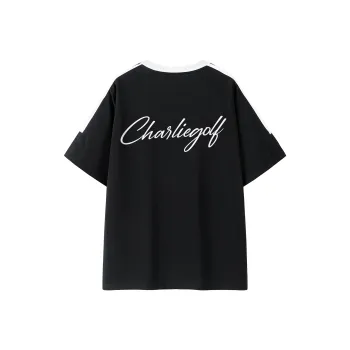 CHARLIE GOLF T Shirt Unisex Black