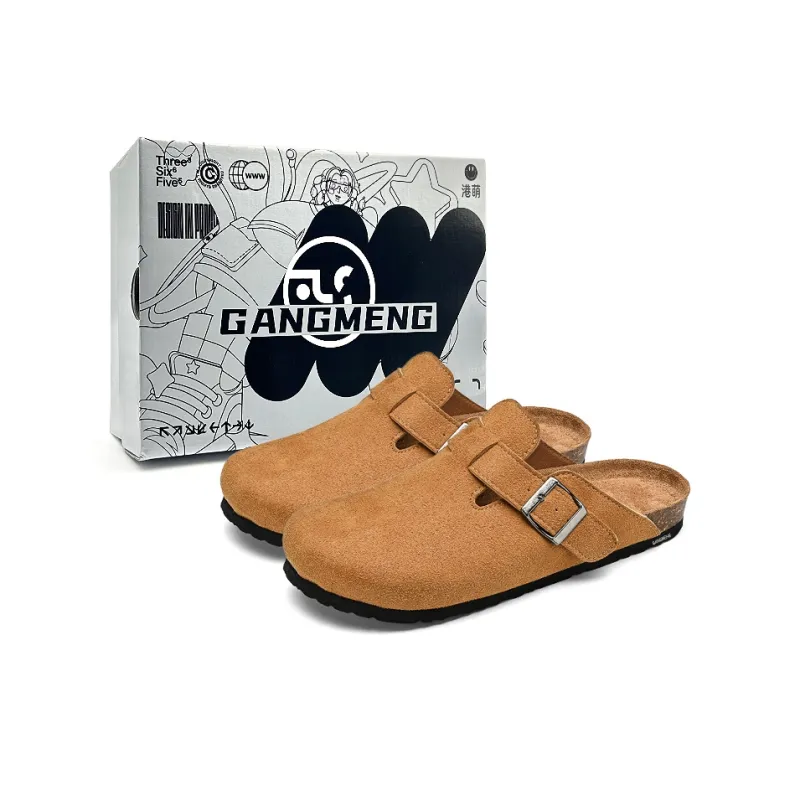 Hong Kong Meng Slip Resistant Abrasion Resistant Quick Dry Wrap toe Slippers Men's-5