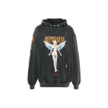 REPRESENT Reborn Graphic-print Hoodie