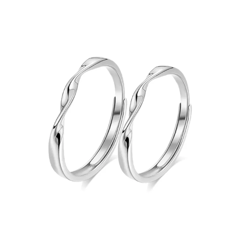CHINA GOLD Processing S925 Silver Rings Unisex-6