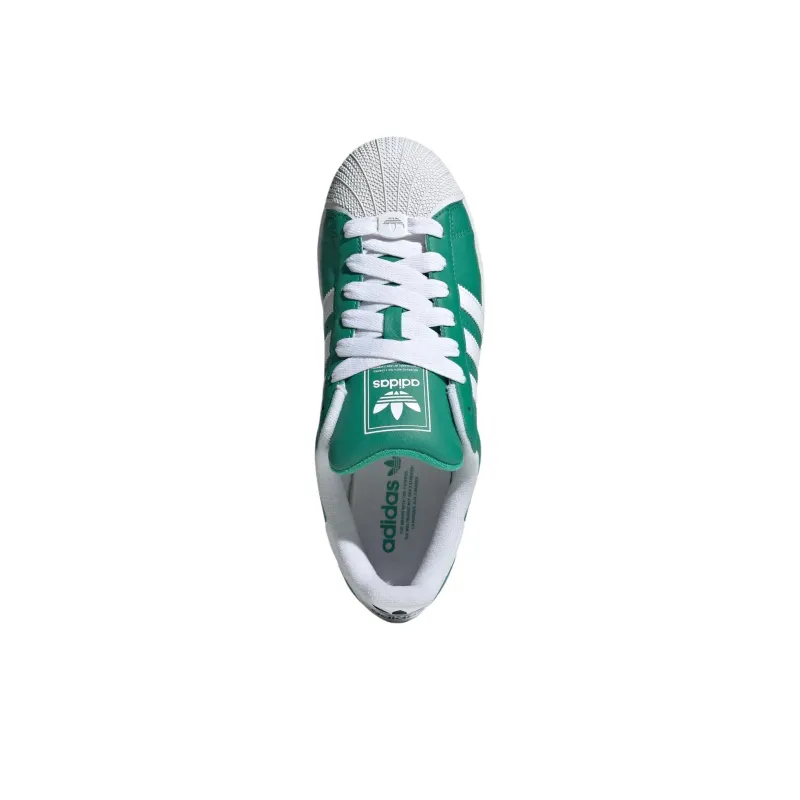 Adidas Superstar Ii Semi Court Green Cloud White Core Black-4
