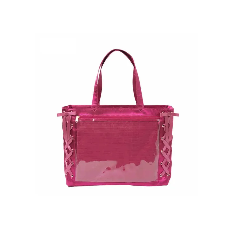 OTA Fabric Shoulder Bag Regular Women's Silver-15