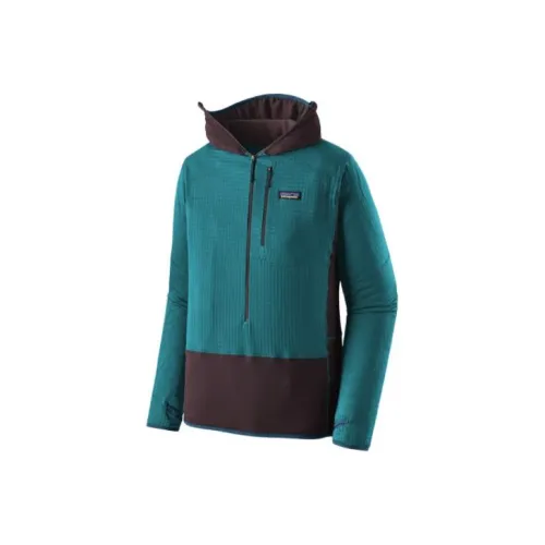 Patagonia R1 1/2 Zip Fleece Pullover Hoody Sweatshirt Men's