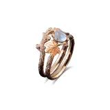 Gold Maple Leaf Ring