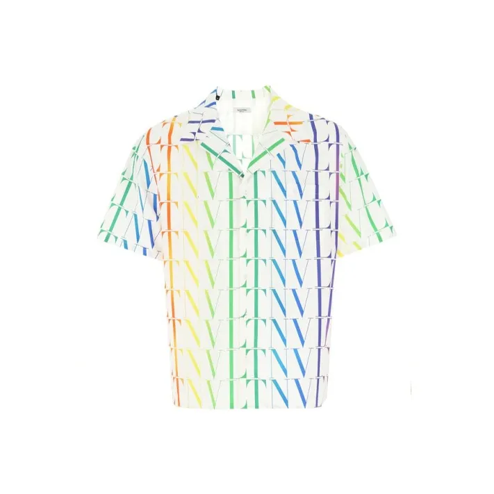 Valentino Shirts Men Multicolor-0