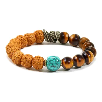 LIBALU King Kong Bodhi Seeds Bracelets Unisex