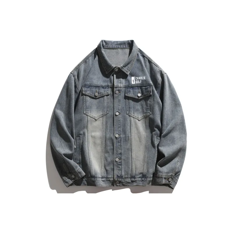 CHARLIE GOLF Denim Jacket Unisex-2