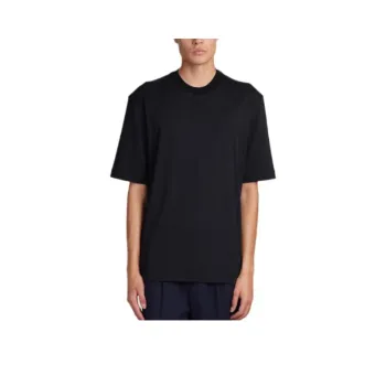 Ermenegildo Zegna Crewneck Straight Hem T Shirt