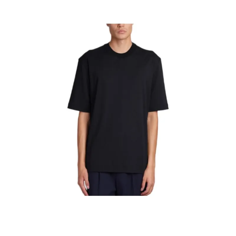 Ermenegildo Zegna Crewneck Straight Hem T Shirt-0