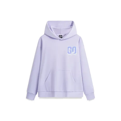 XTEP Vitality Series Sweatshirt Unisex Sheer Purple