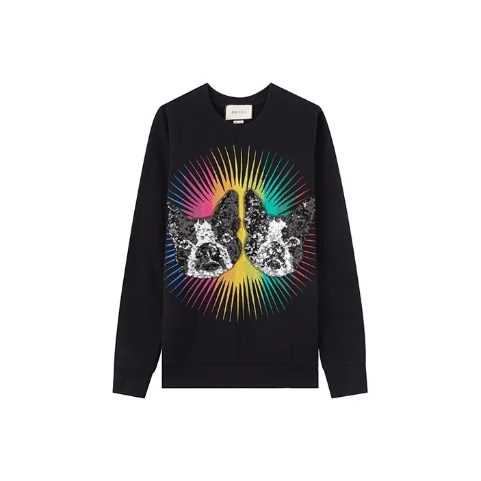 GUCCI Sweatshirts Unisex Black-0