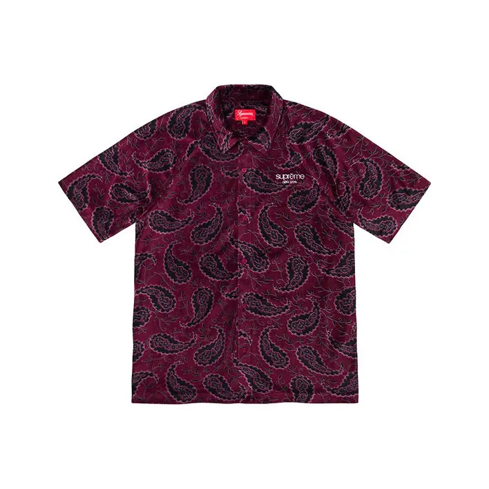 Supreme Velour S/S Shirt-0