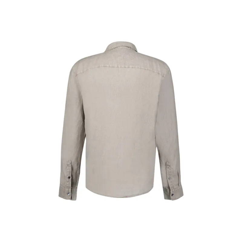 JAMES PERSE Long sleeved Linen Shirt-1