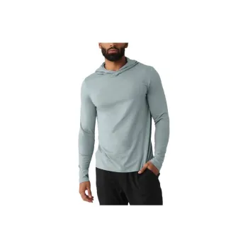Alo Yoga CONQUER REFORM LONG SLEEVE WITH HOOD Sweatshirt Men's