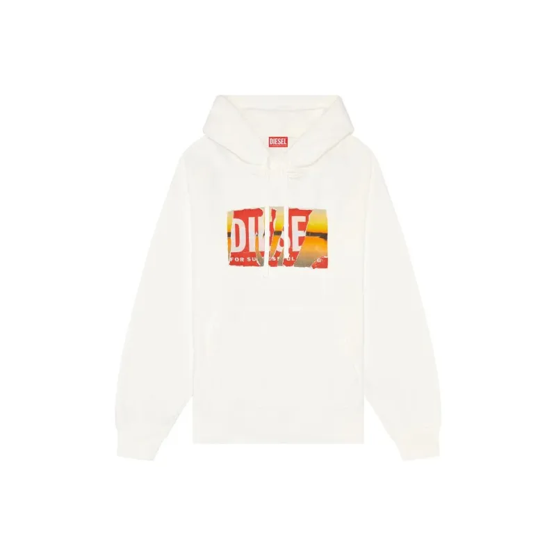 DIESEL Sweatshirts Men White-0