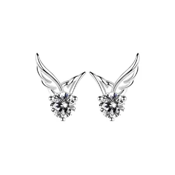 JKEM Copper Stud Earrings Unisex