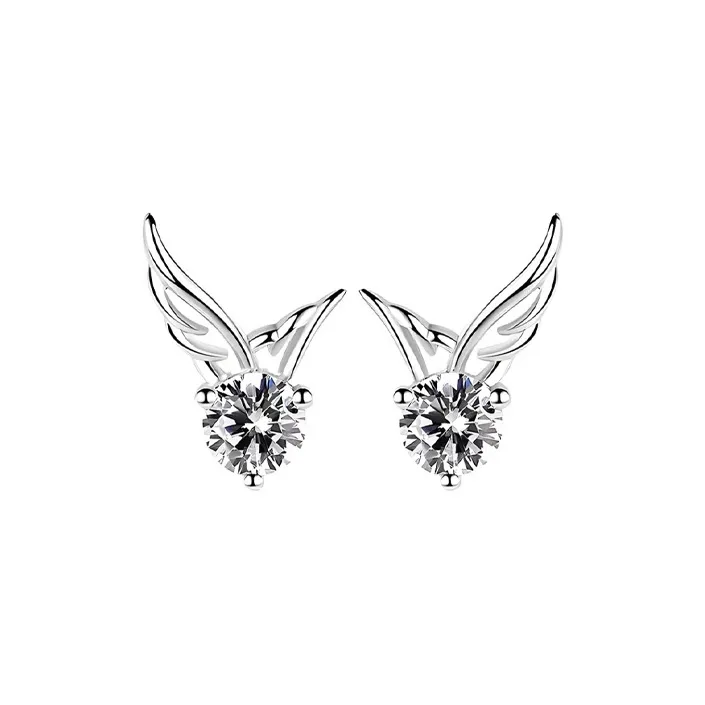 JKEM Copper Stud Earrings Unisex-0