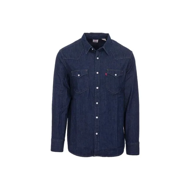 Levis Barstow Denim Western Shirt-0