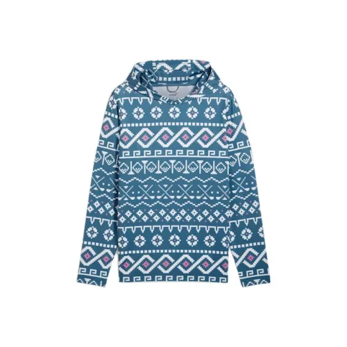 PUMA IsleMATTR Fair Sweatshirt Men's Blue Horizon   White Glow