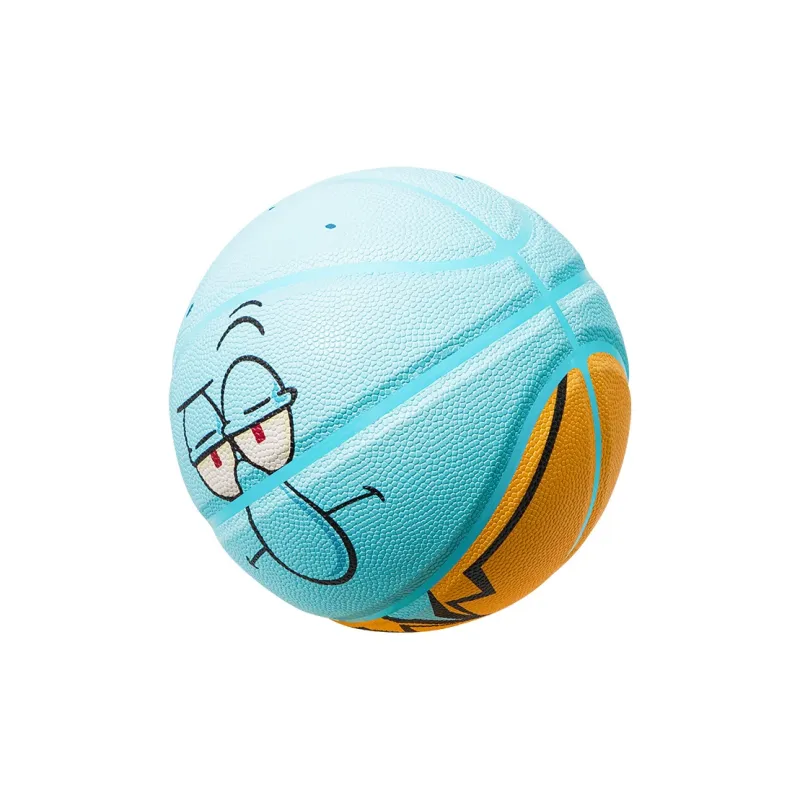 Kuangmi x SPONGEBOB SQUAREPANTS KS956 PU Basketball Blue Size 7 Street Training Unisex-8