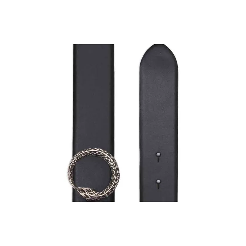 Roberto Cavalli Snake Buckle Belt-1