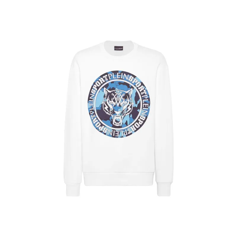 PLEIN SPORT Tiger print Camouflage Sweatshirt-0