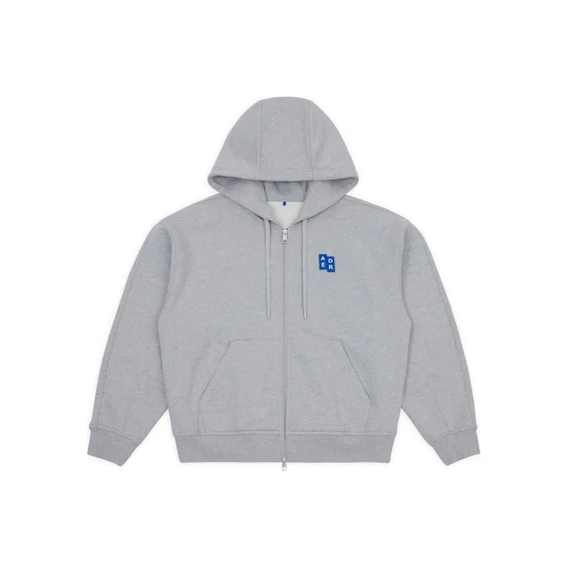 ADER ERROR Logo patch Cotton Hoodie-0