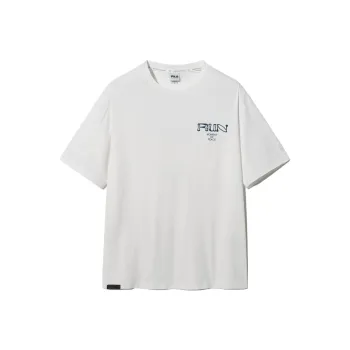 FILA T Shirts Unisex White