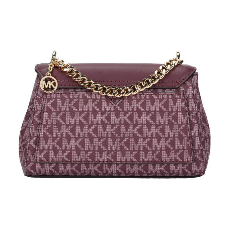 MICHAEL KORS Lita Leather Handbag, Shoulder Bag, Crossbody Bag Small Size Women's Fuchsia-2